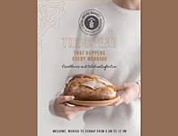 面包宣传海报